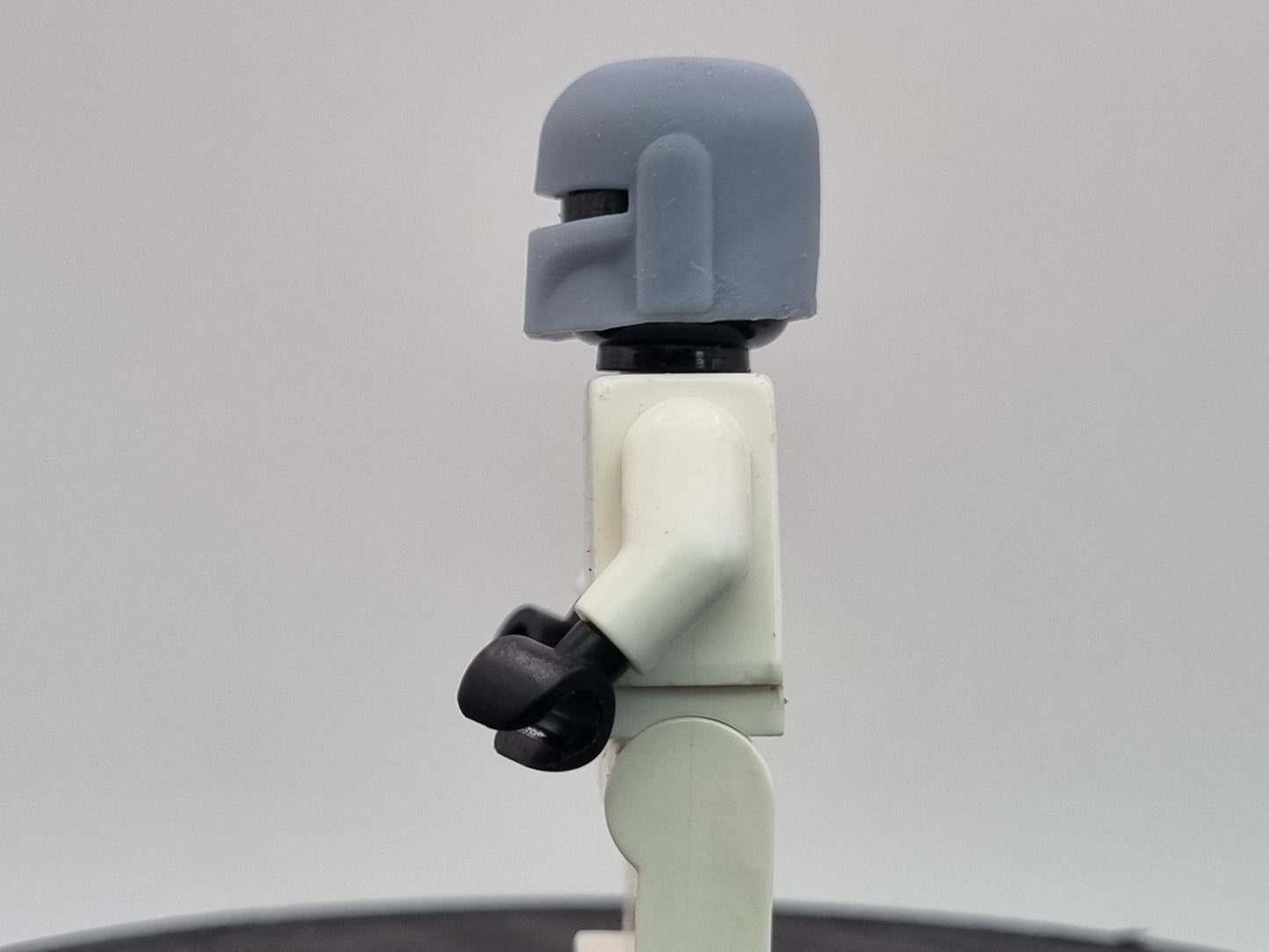 lego compatible 3D printed classic style bucket helmet!