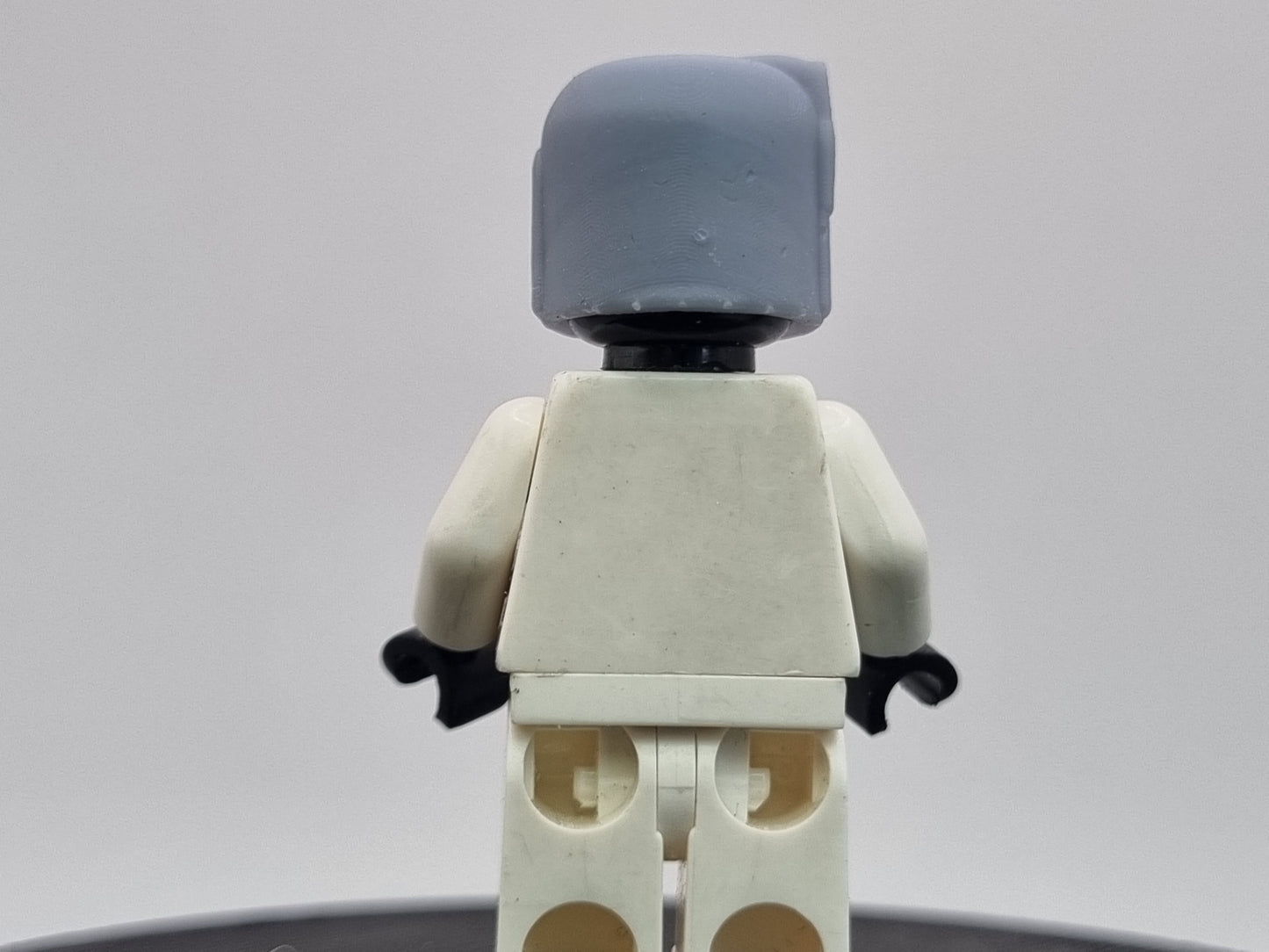lego compatible 3D printed classic style bucket helmet!