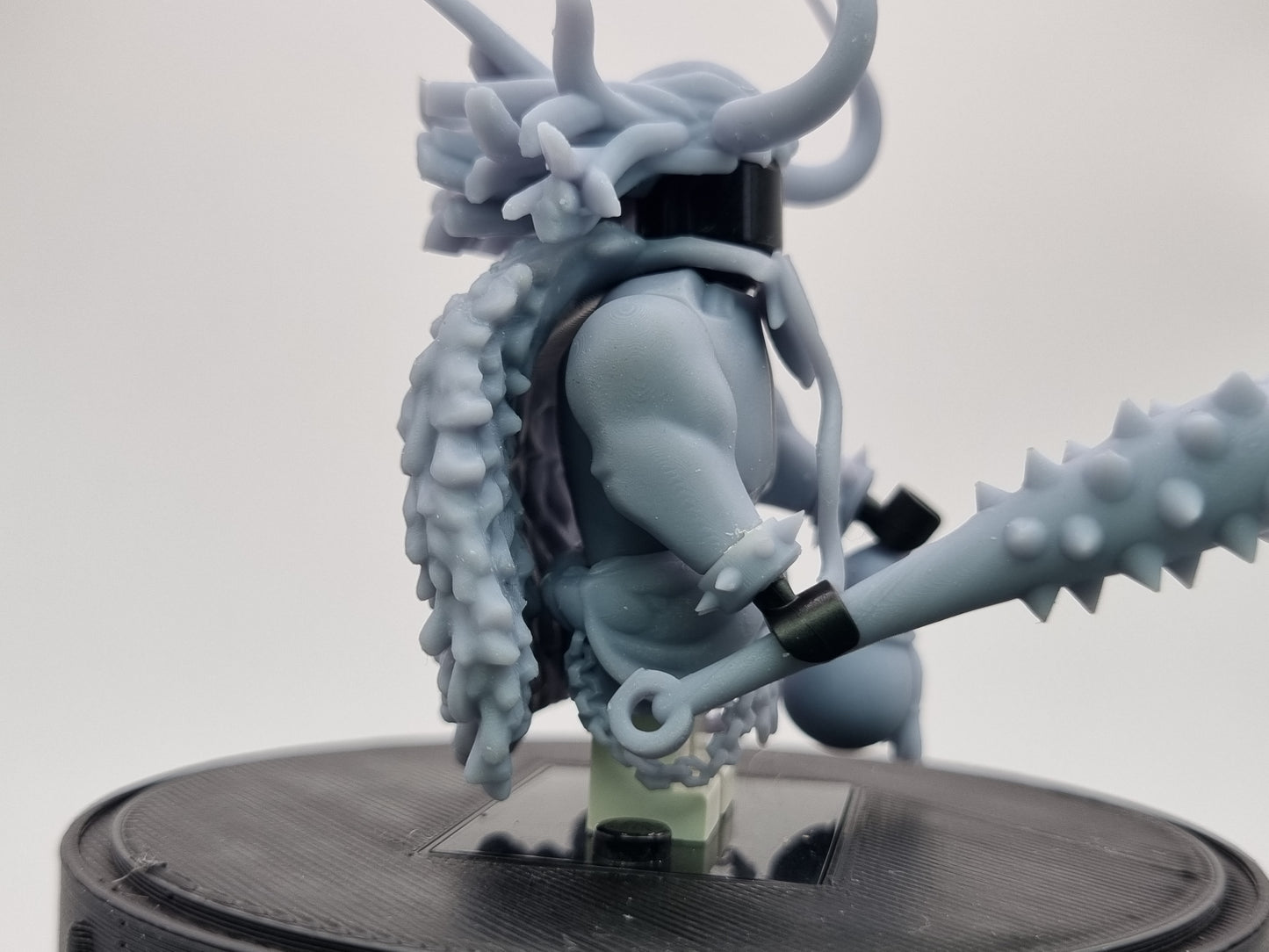 lego compatible 3D printed buffed bull!
