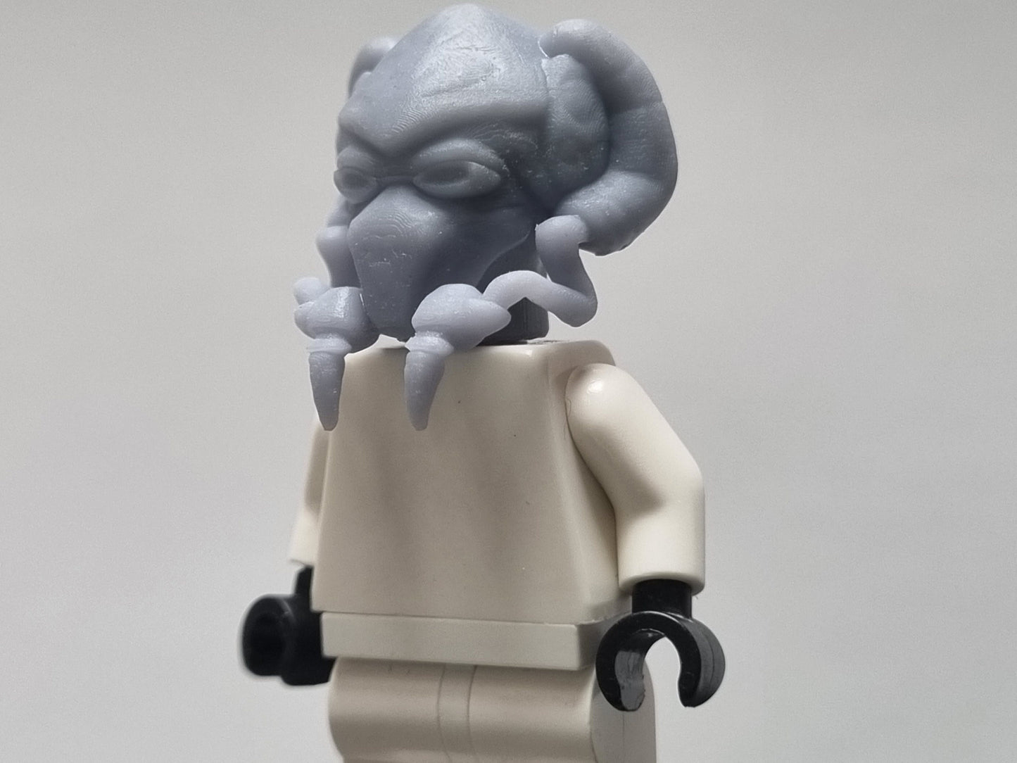 Building toy custom 3D printed galaxy wars alien head!