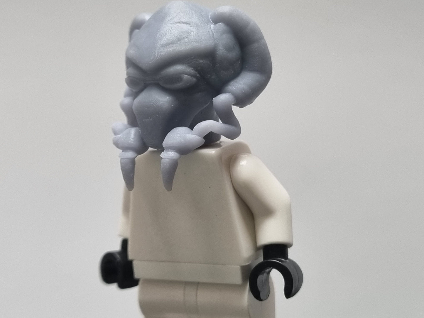 Building toy custom 3D printed galaxy wars alien head!