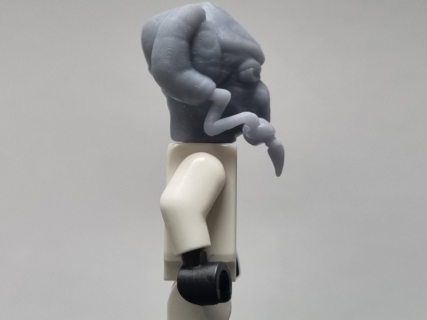 Building toy custom 3D printed galaxy wars alien head!