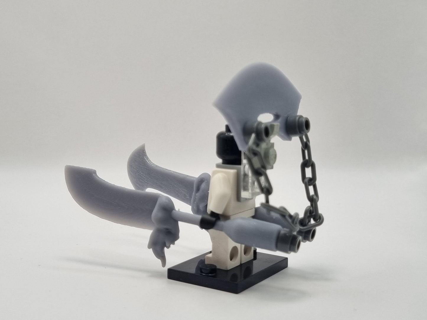 Building toy custom 3D printed big blades set!