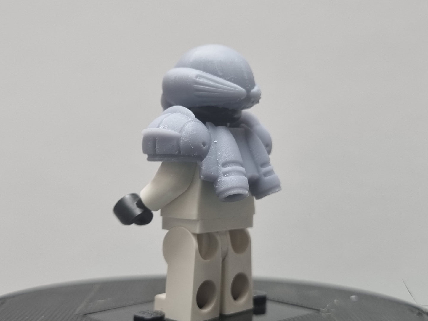 Building toy custom 3D printed alien power armor set