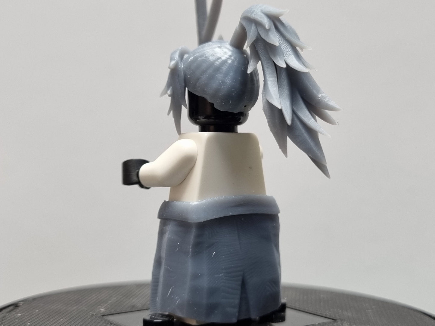 Building toy custom 3D printed demon armor set