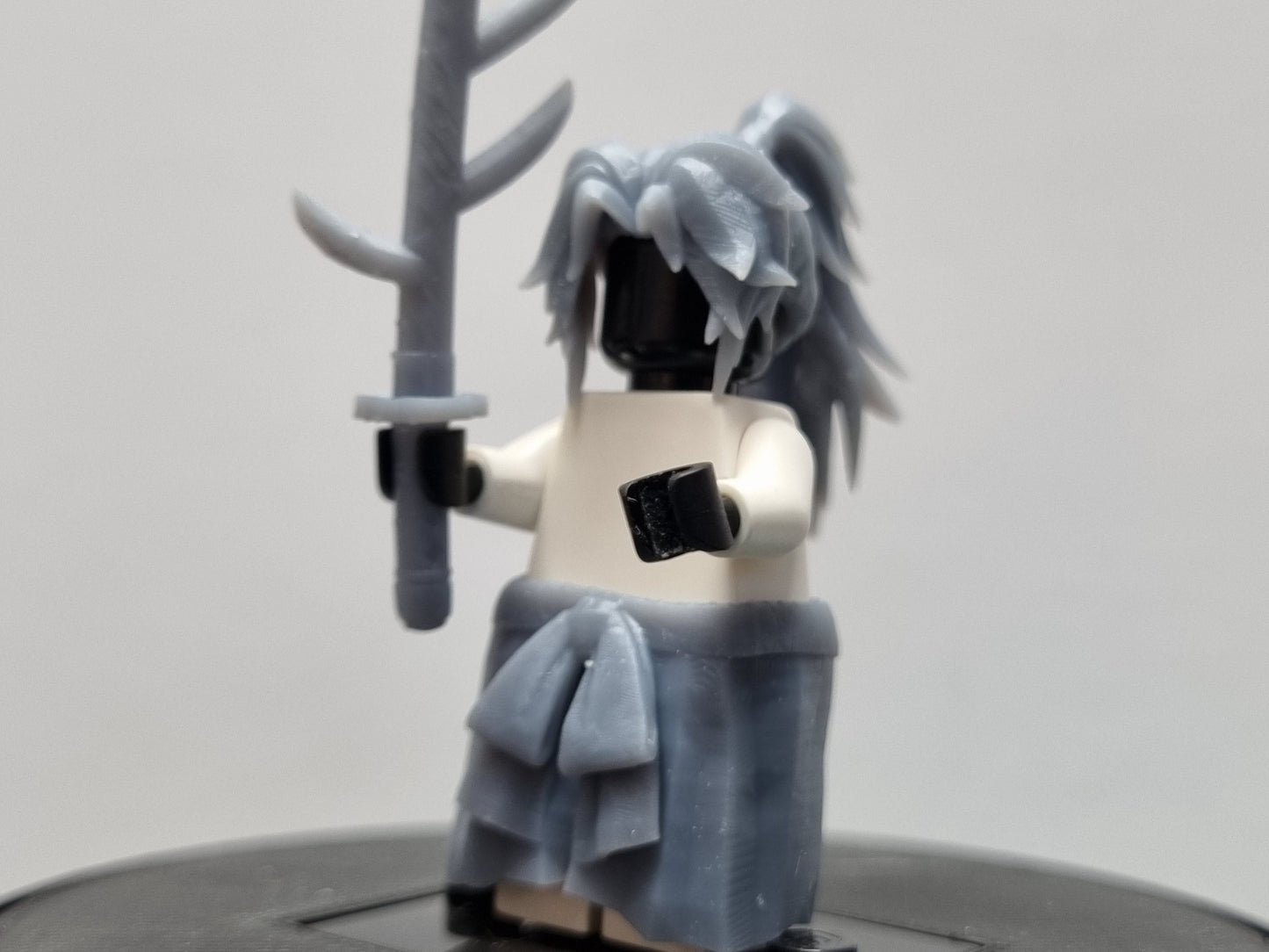 Building toy custom 3D printed demon armor set