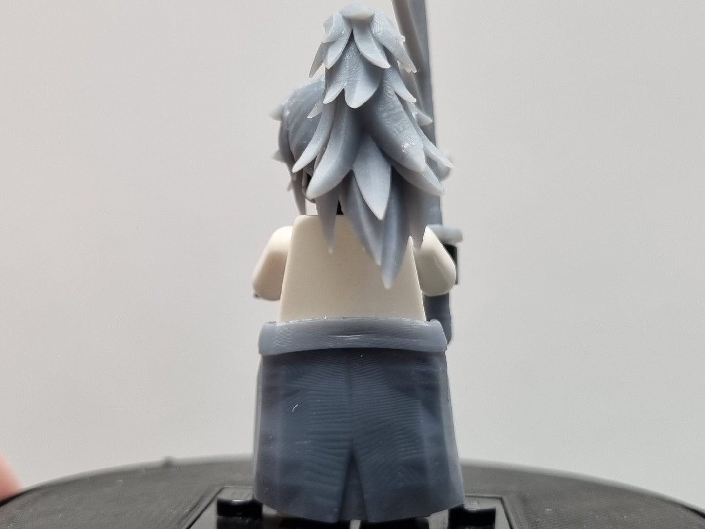 Building toy custom 3D printed demon armor set