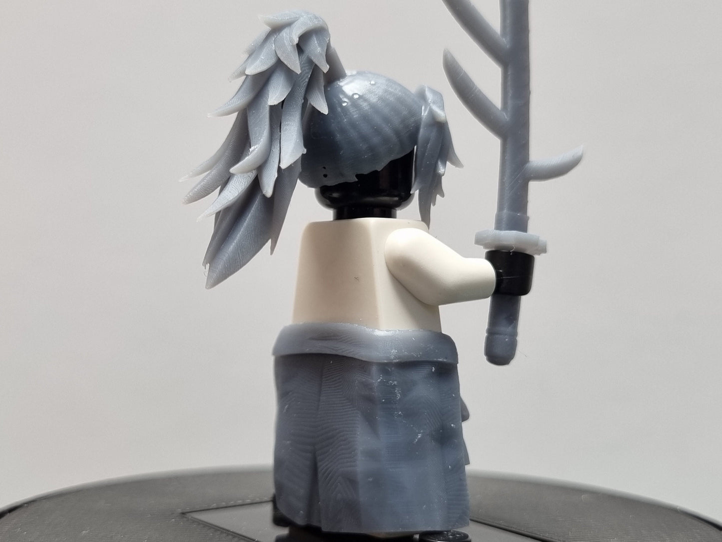 Building toy custom 3D printed demon armor set