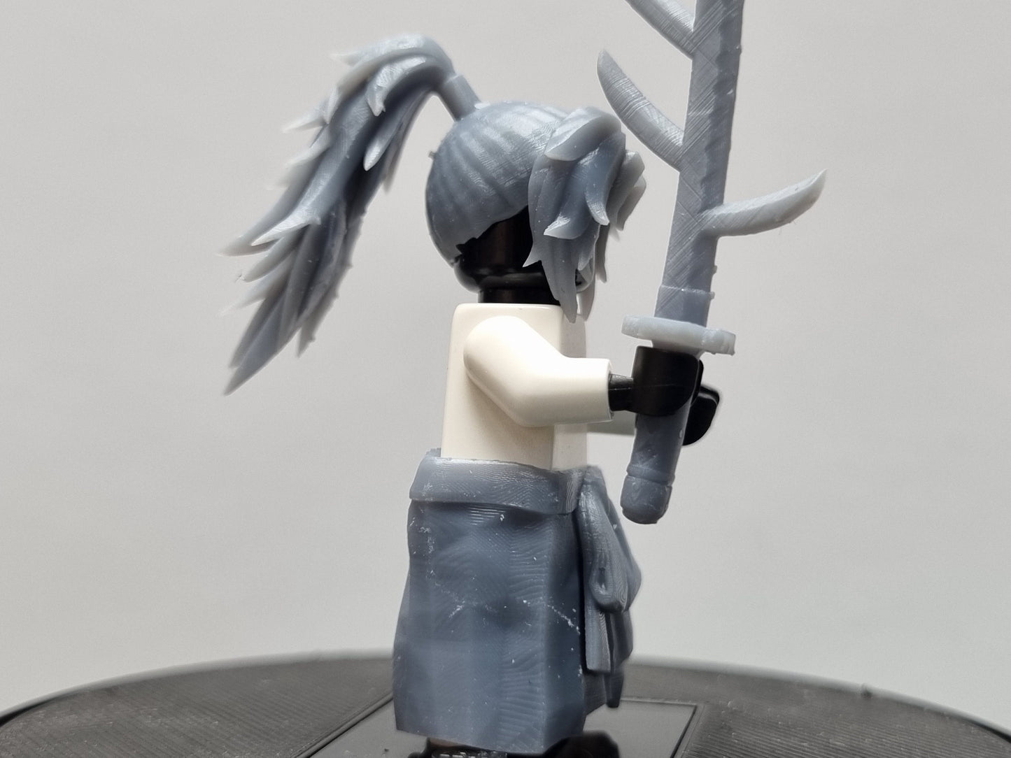 Building toy custom 3D printed demon armor set