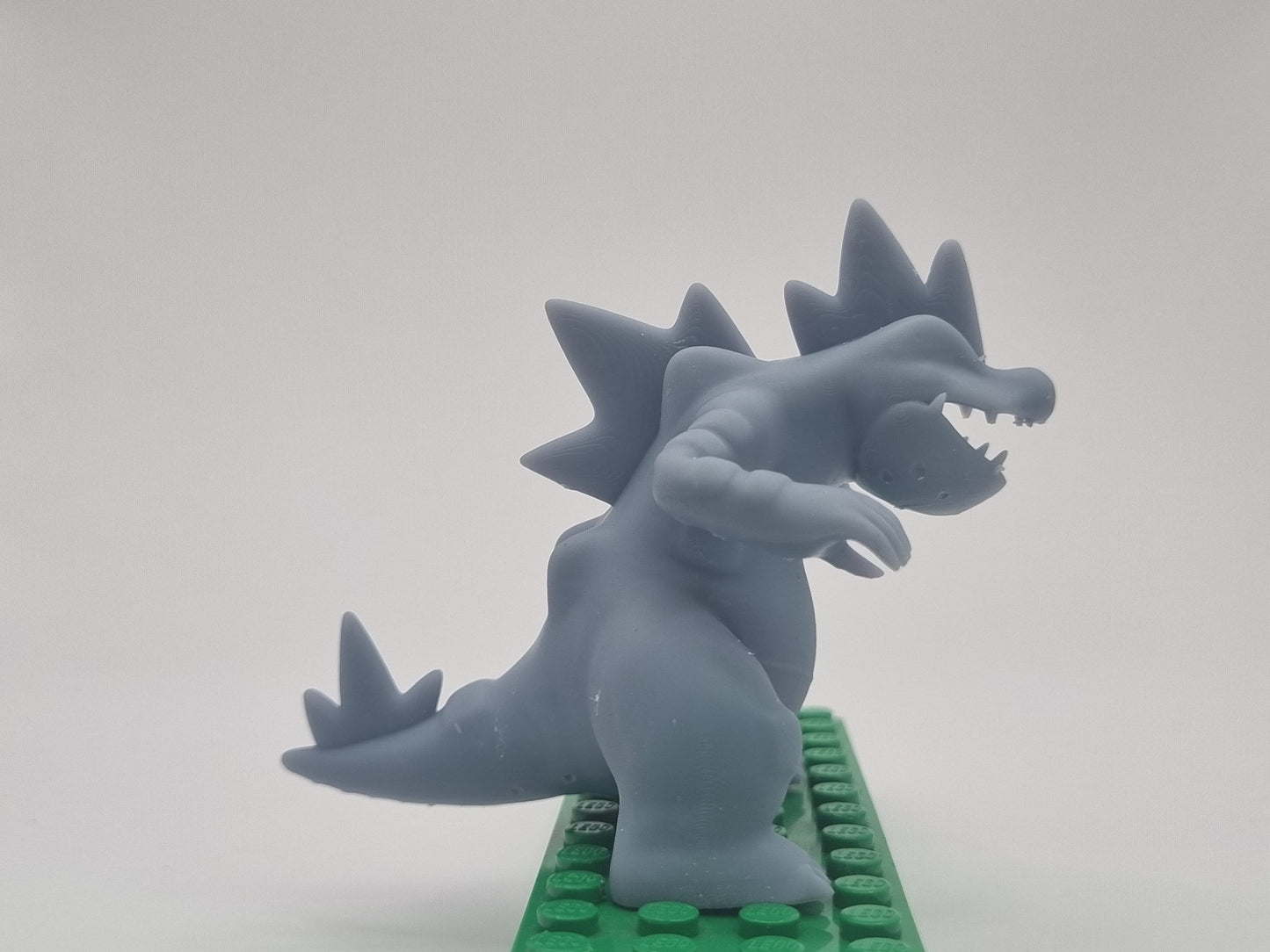 Building toy custom 3D printed big crocodile!