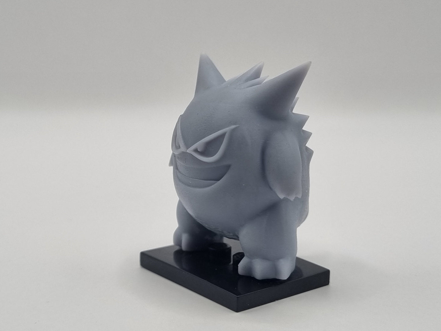 Building toy custom 3D printed big purple animal!