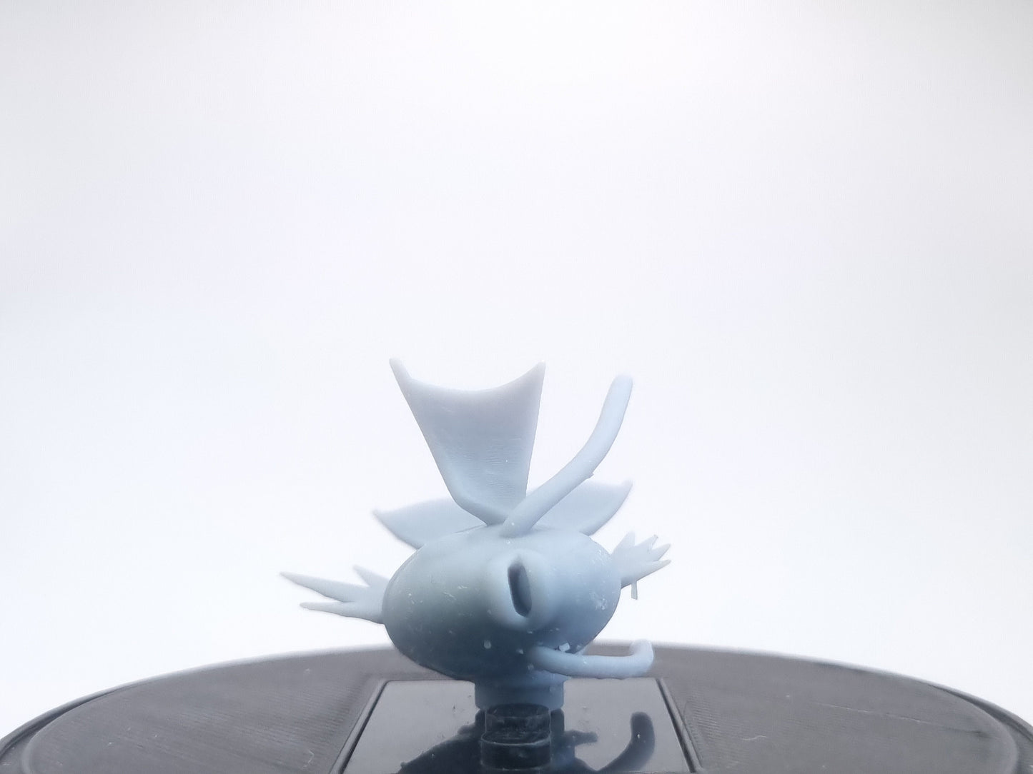 Building toy custom 3D printed fish on land!