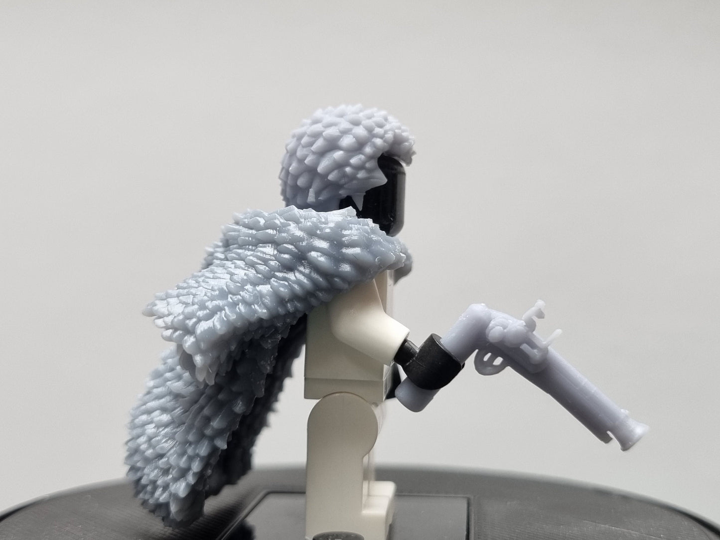 Building toy custom 3D printed flamingo set