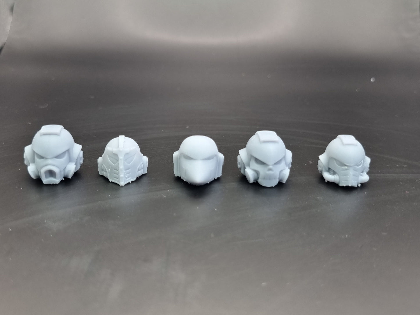 Building toy space warrior helmet pack!