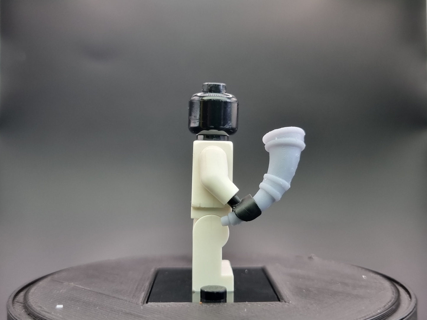 Building toy space warrior horn pack!