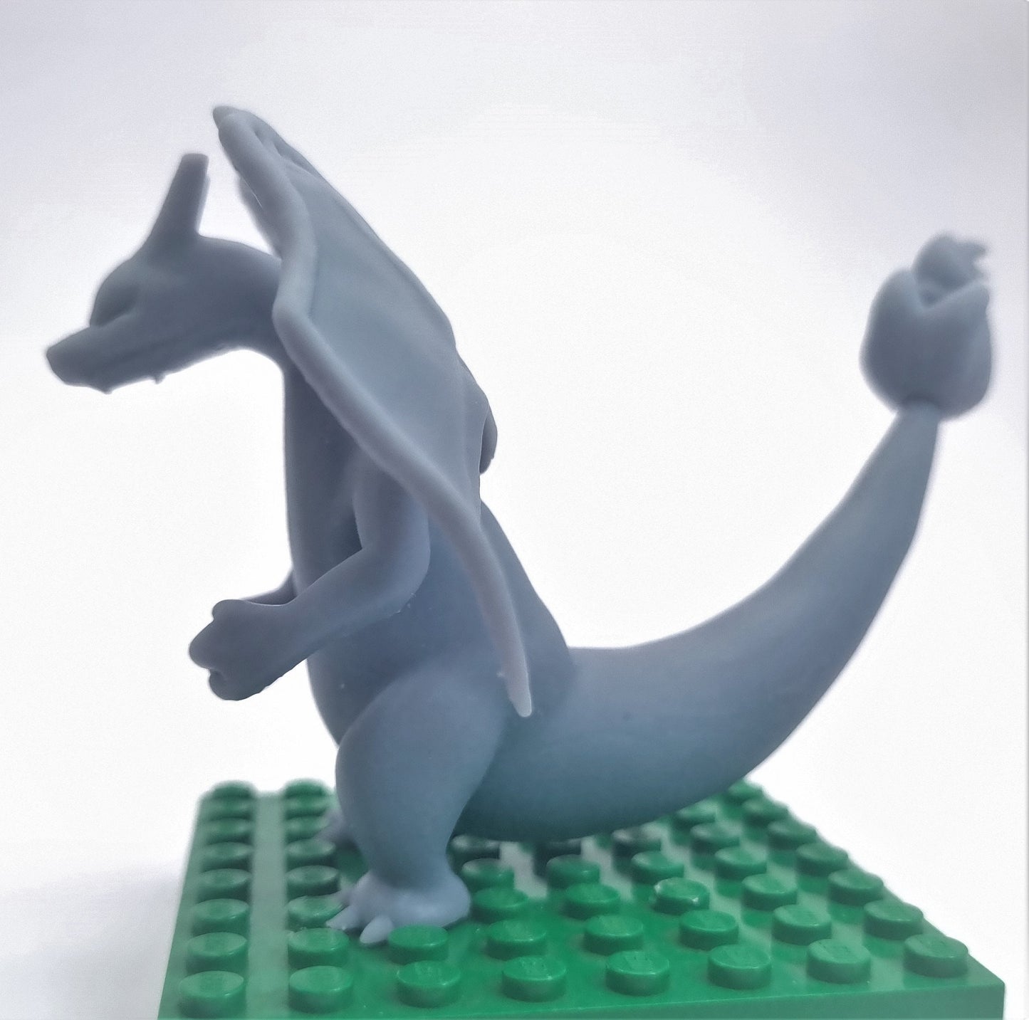 Building toy custom 3D printed fire dragon!