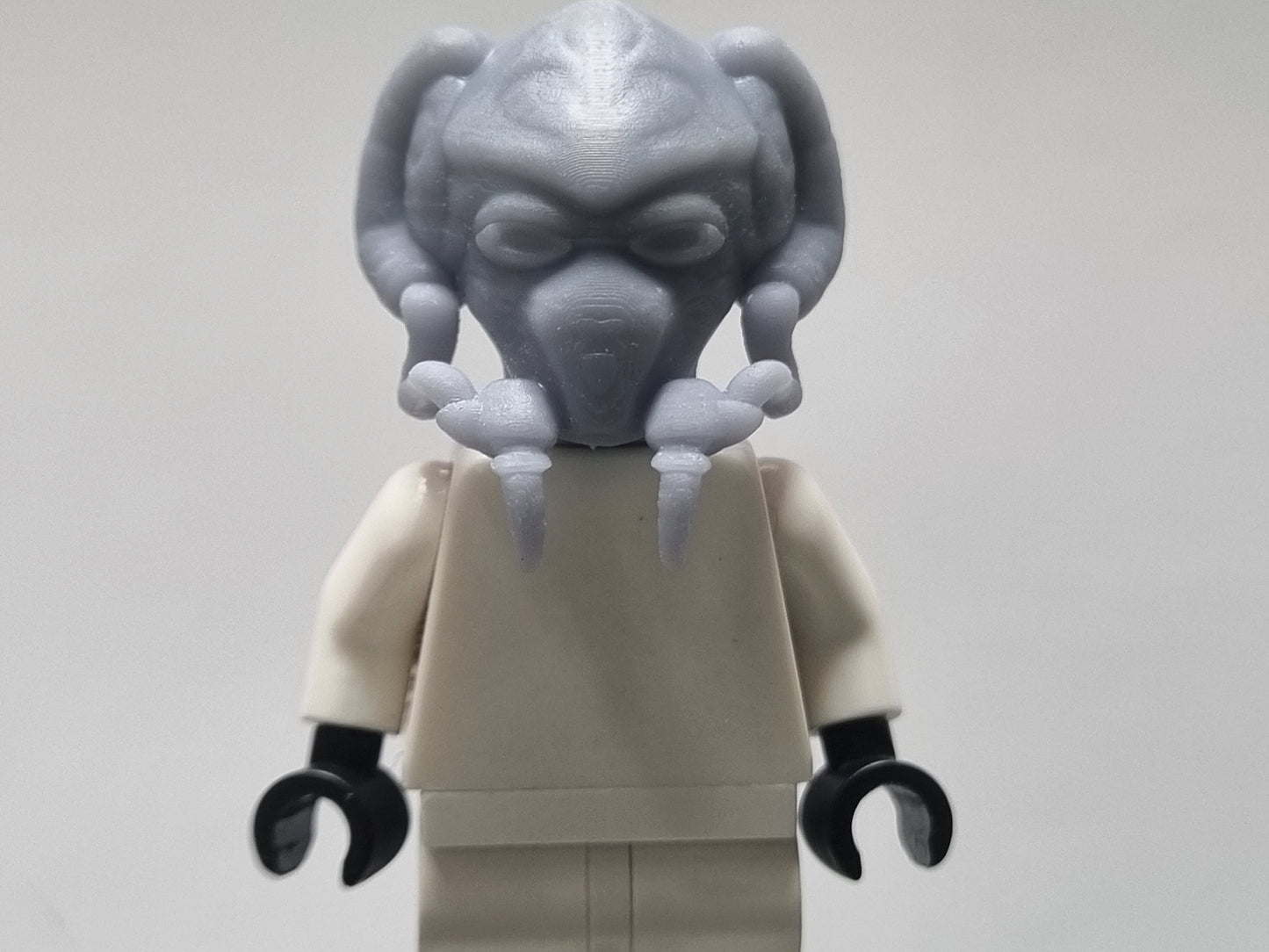 Building toy custom 3D printed galaxy wars alien head!