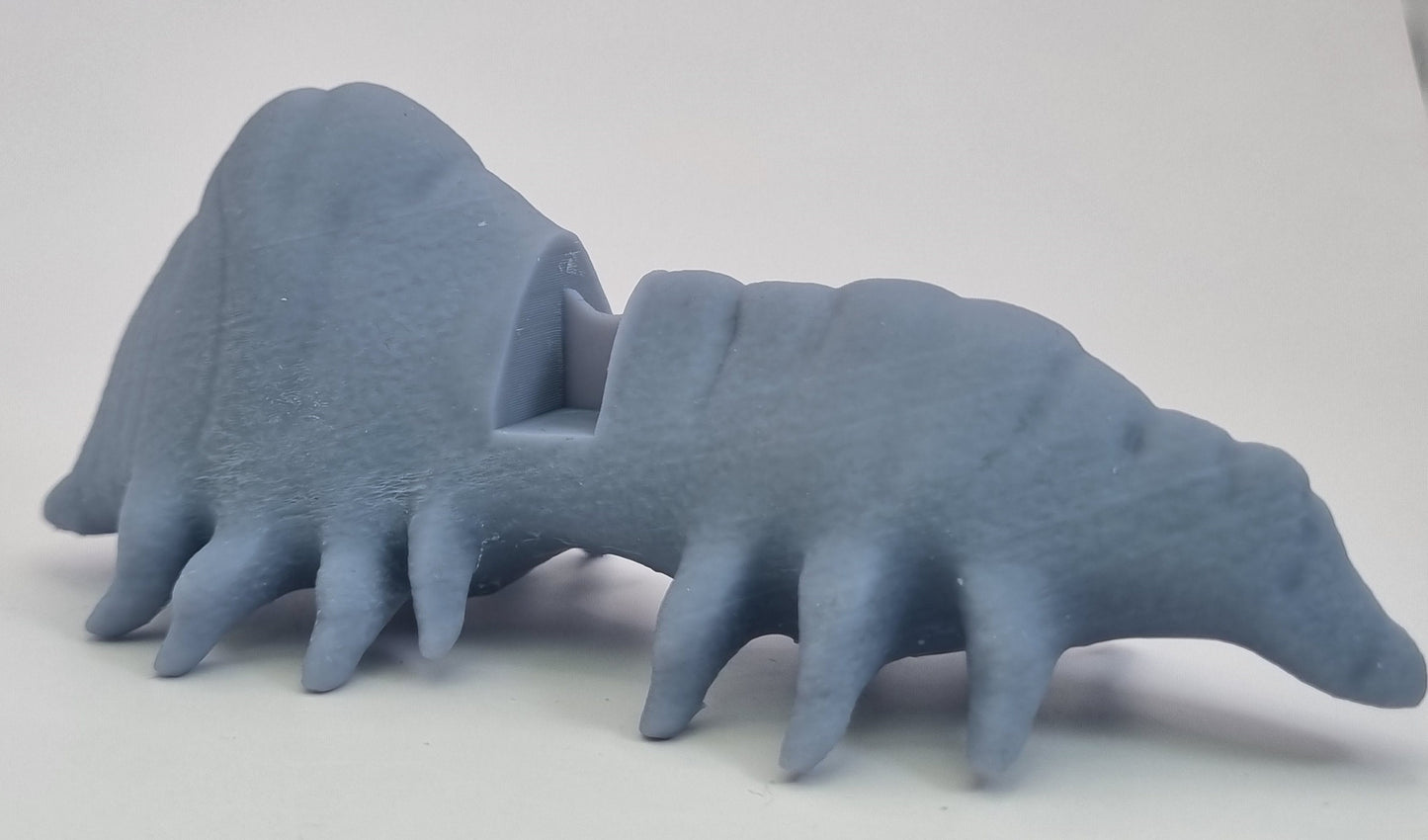 Building toy custom 3D printed galaxy wars alien slug!