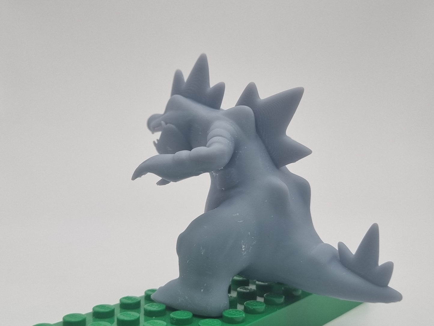 Building toy custom 3D printed big crocodile!