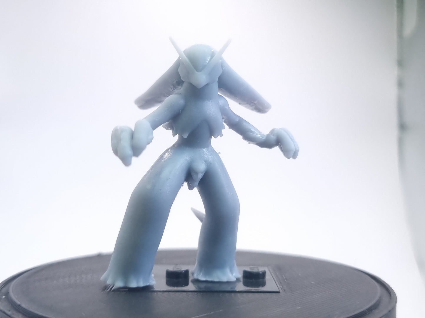 Building toy custom 3D printed fighter figure