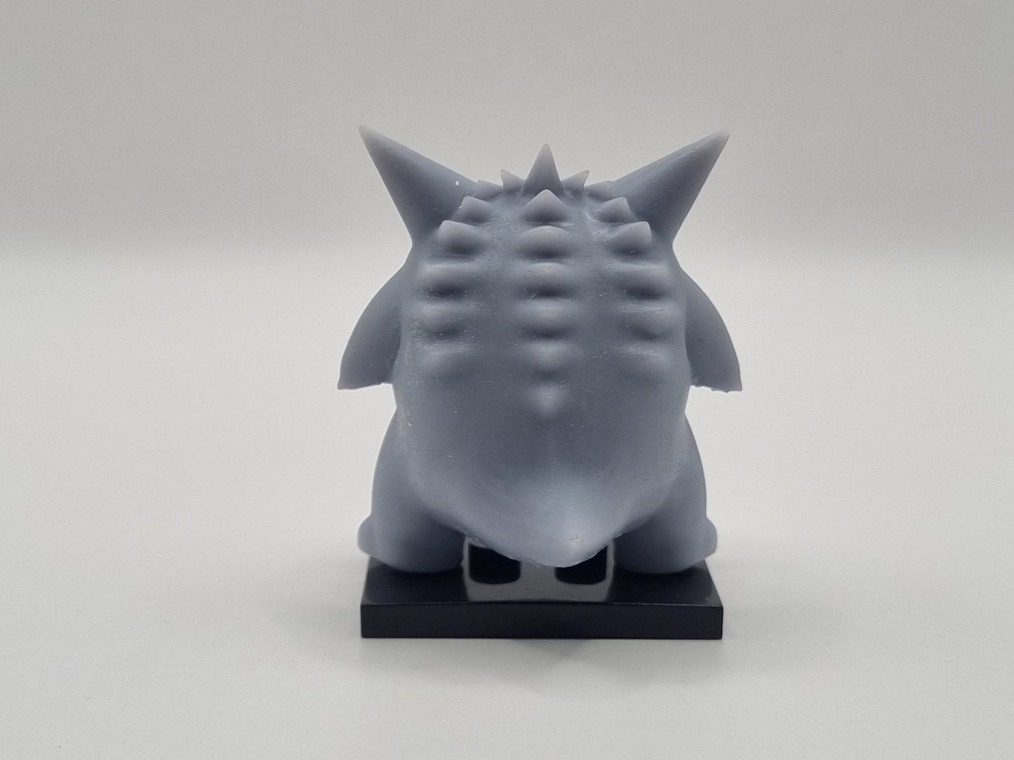 Building toy custom 3D printed big purple animal!