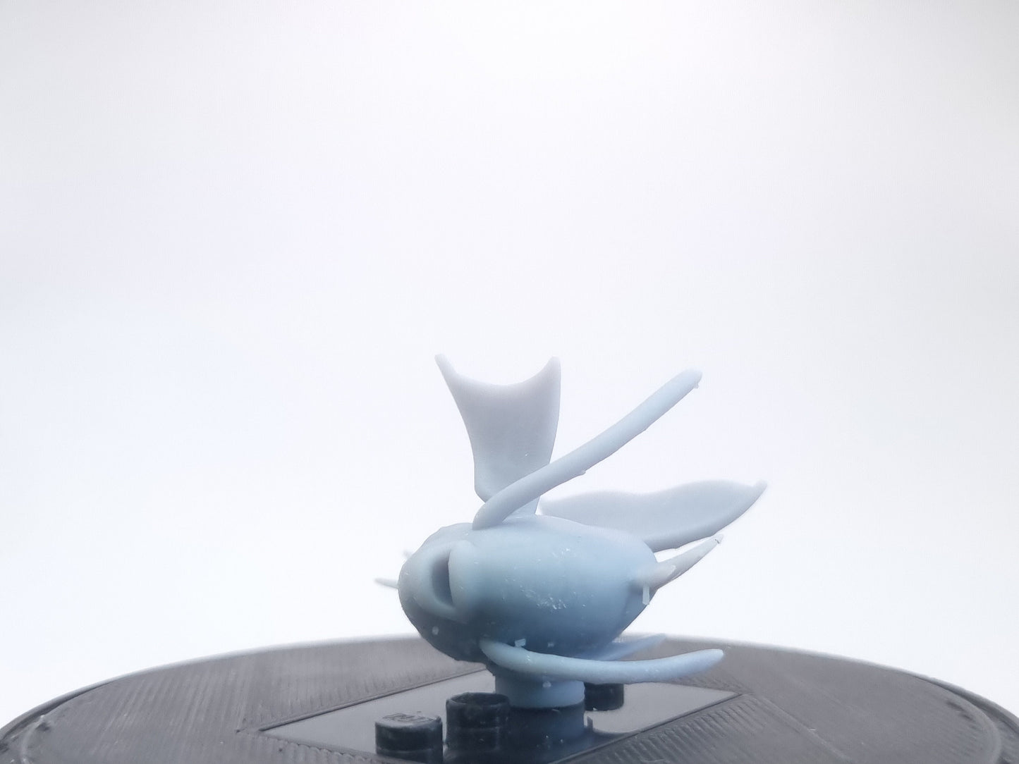 Building toy custom 3D printed fish on land!