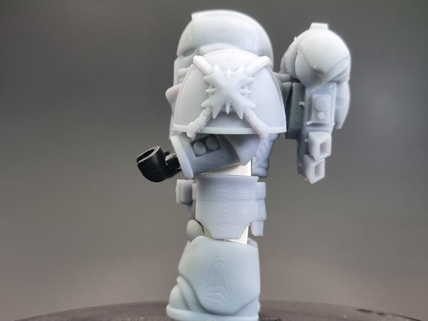 Building toy space warrior templar faction expension pack!