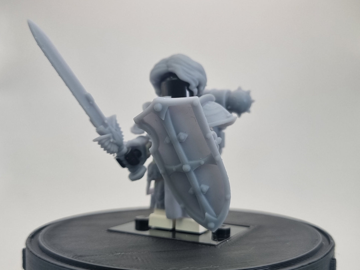 Buidling toy female of battle space warrior!