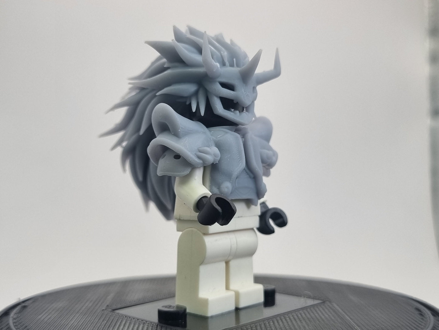 Buidling toy longhaired animal armor!