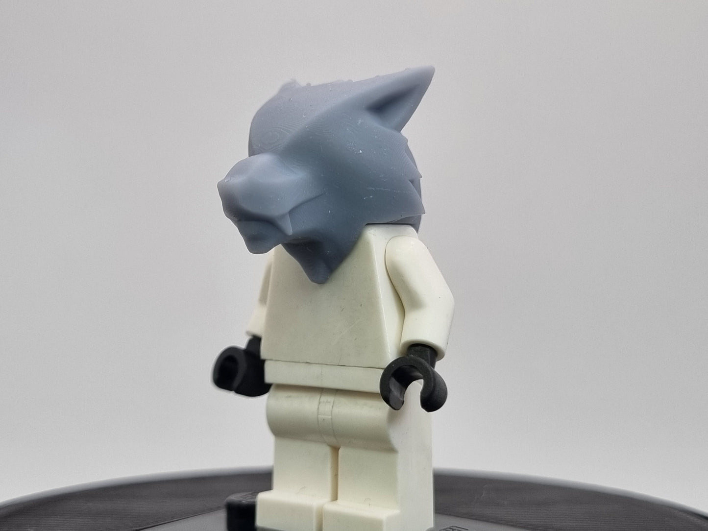 Buidling toy wolve head!