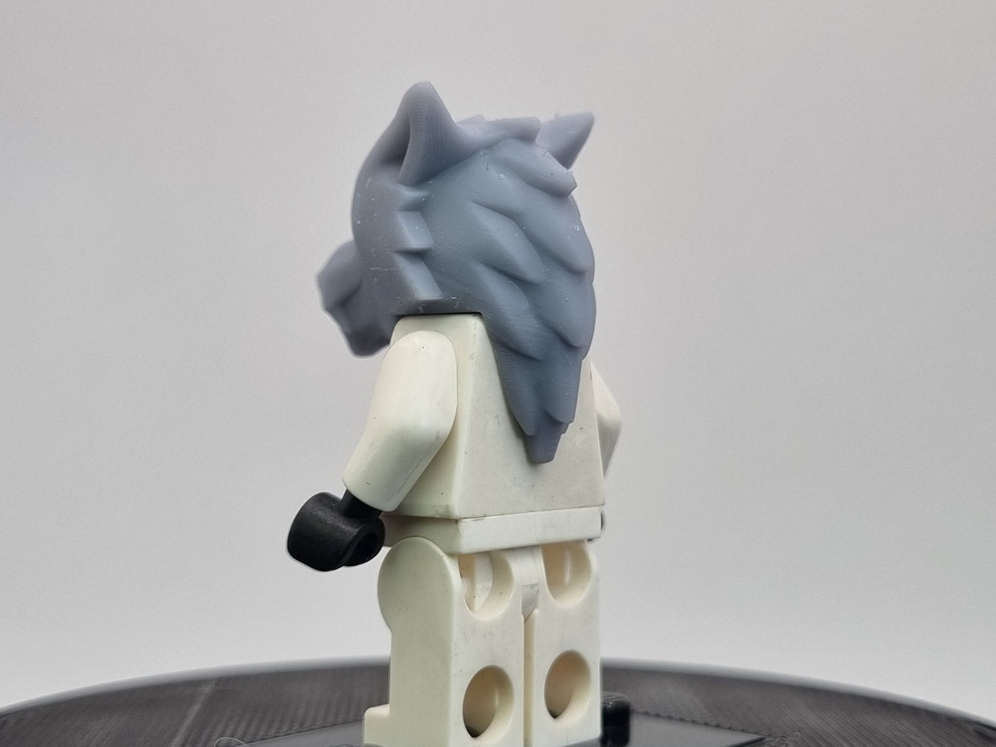 Buidling toy wolve head!
