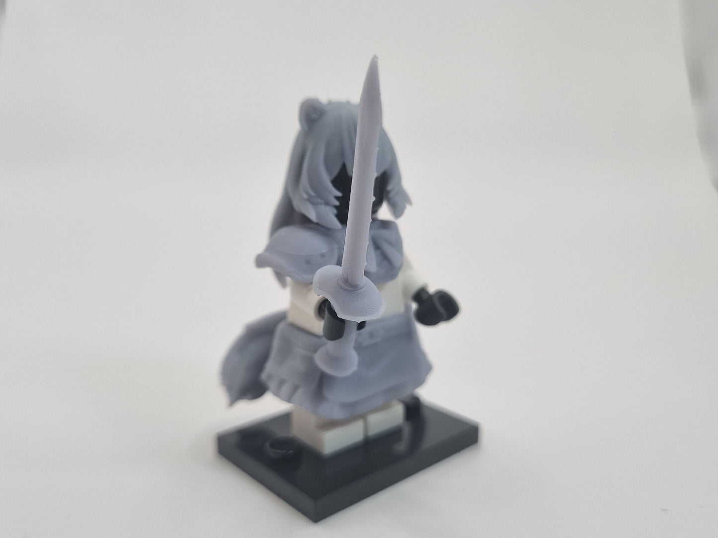 Building toy girl with cat ears!