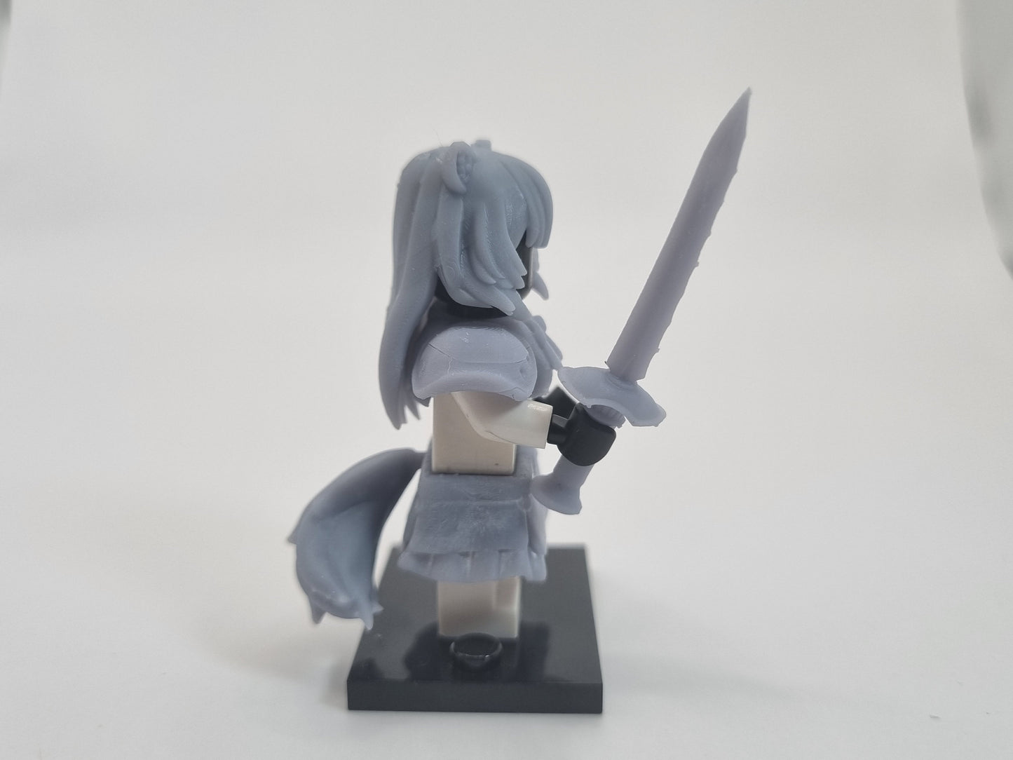 Building toy girl with cat ears!