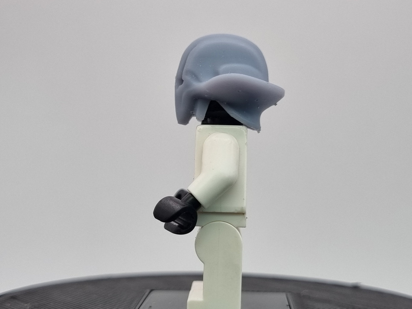 Building toy galaxy wars red hunter helmet!