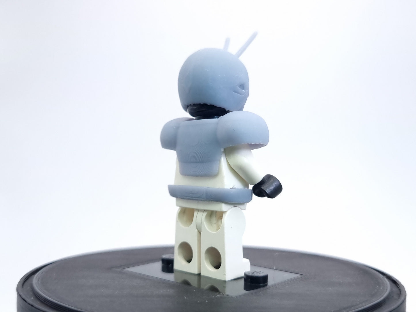Building toy motorcycle rider bug!