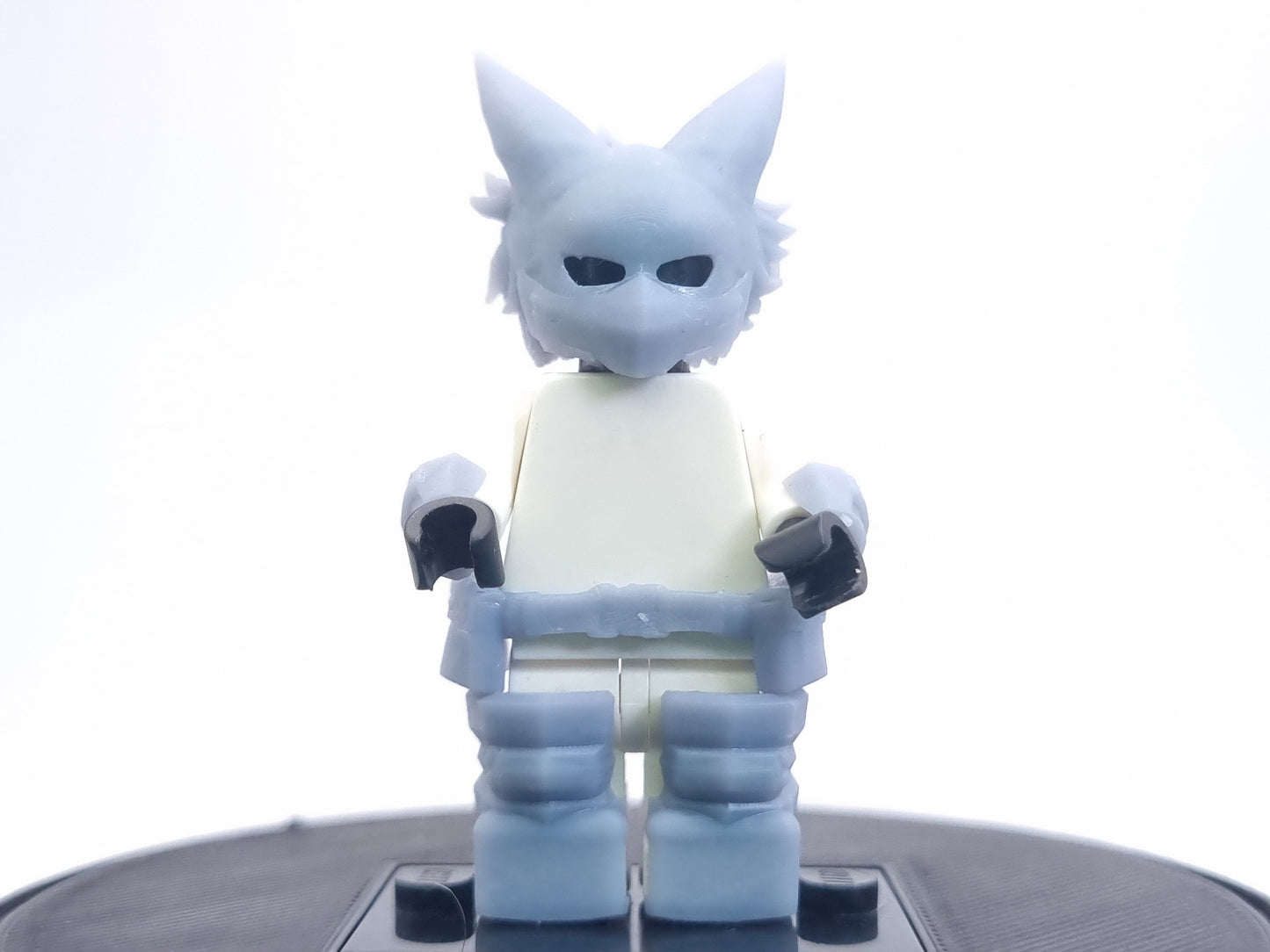 Building toy bunny superhero!