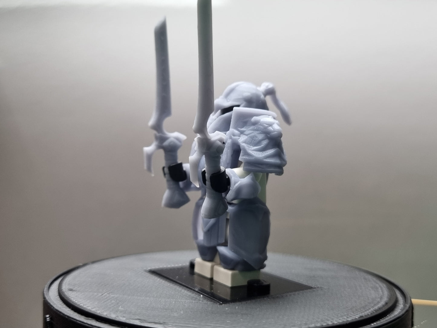 Building toy human warrior!