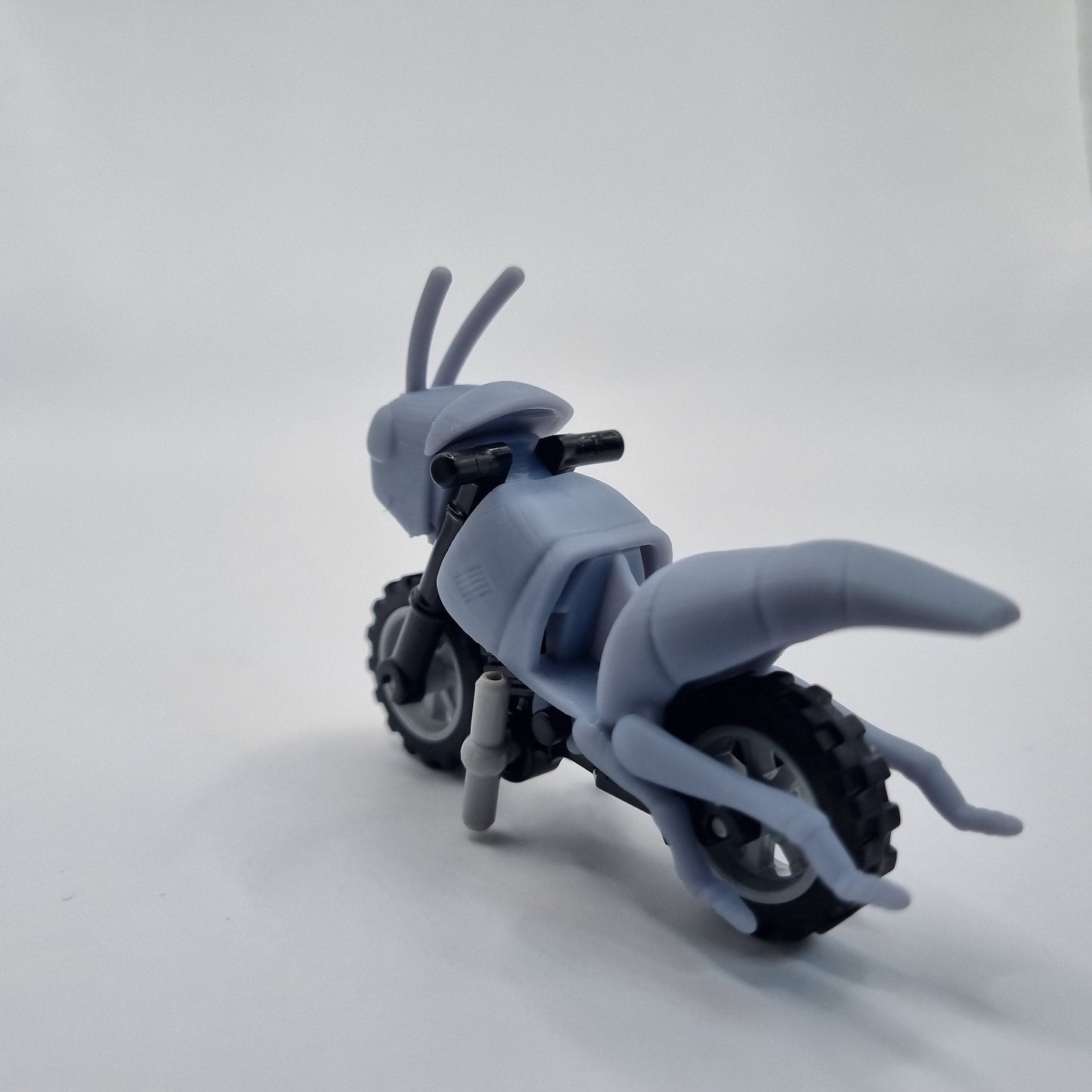 Building toy bug mothercycle!