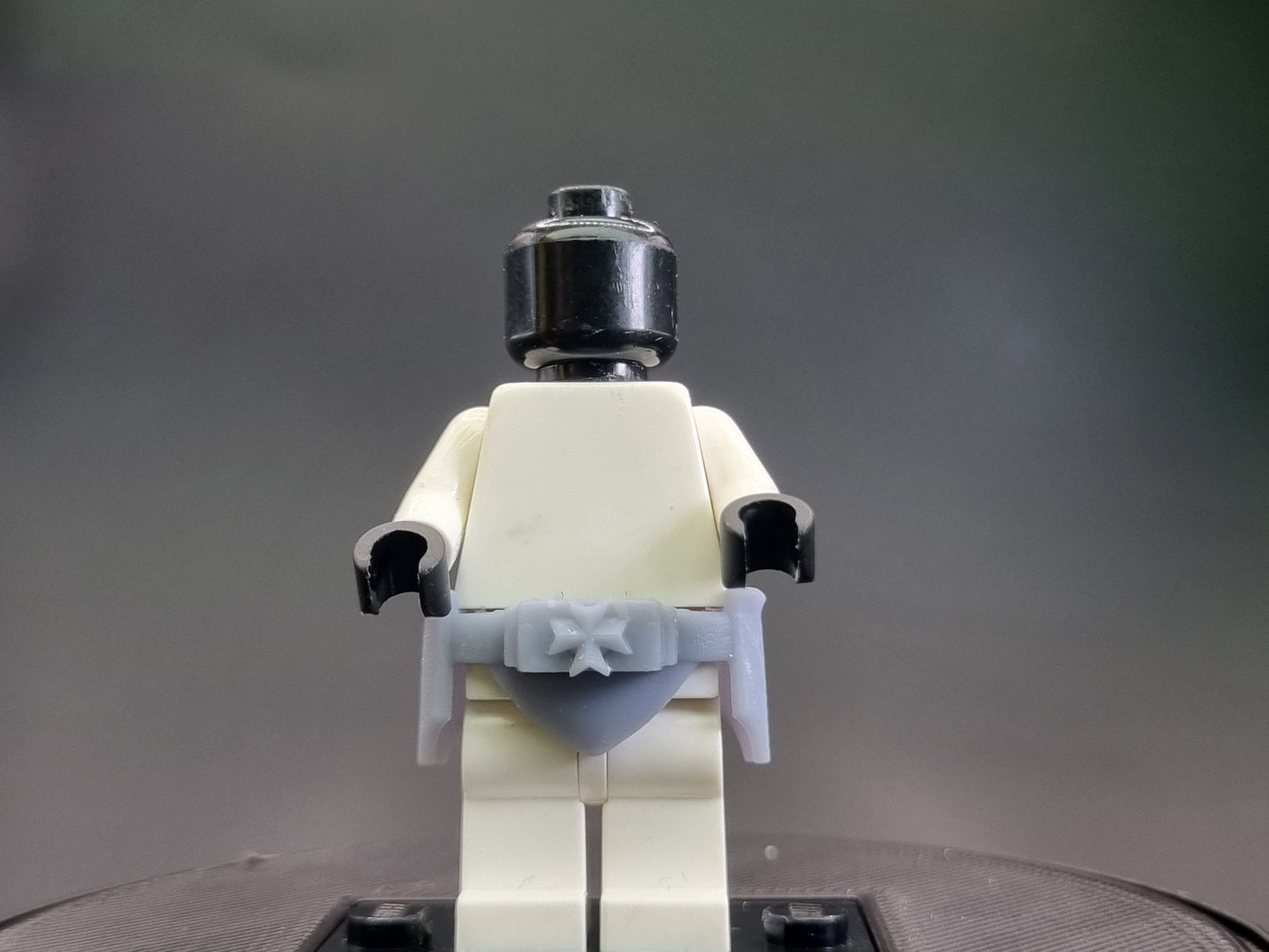 Building toy space warrior belt pack!
