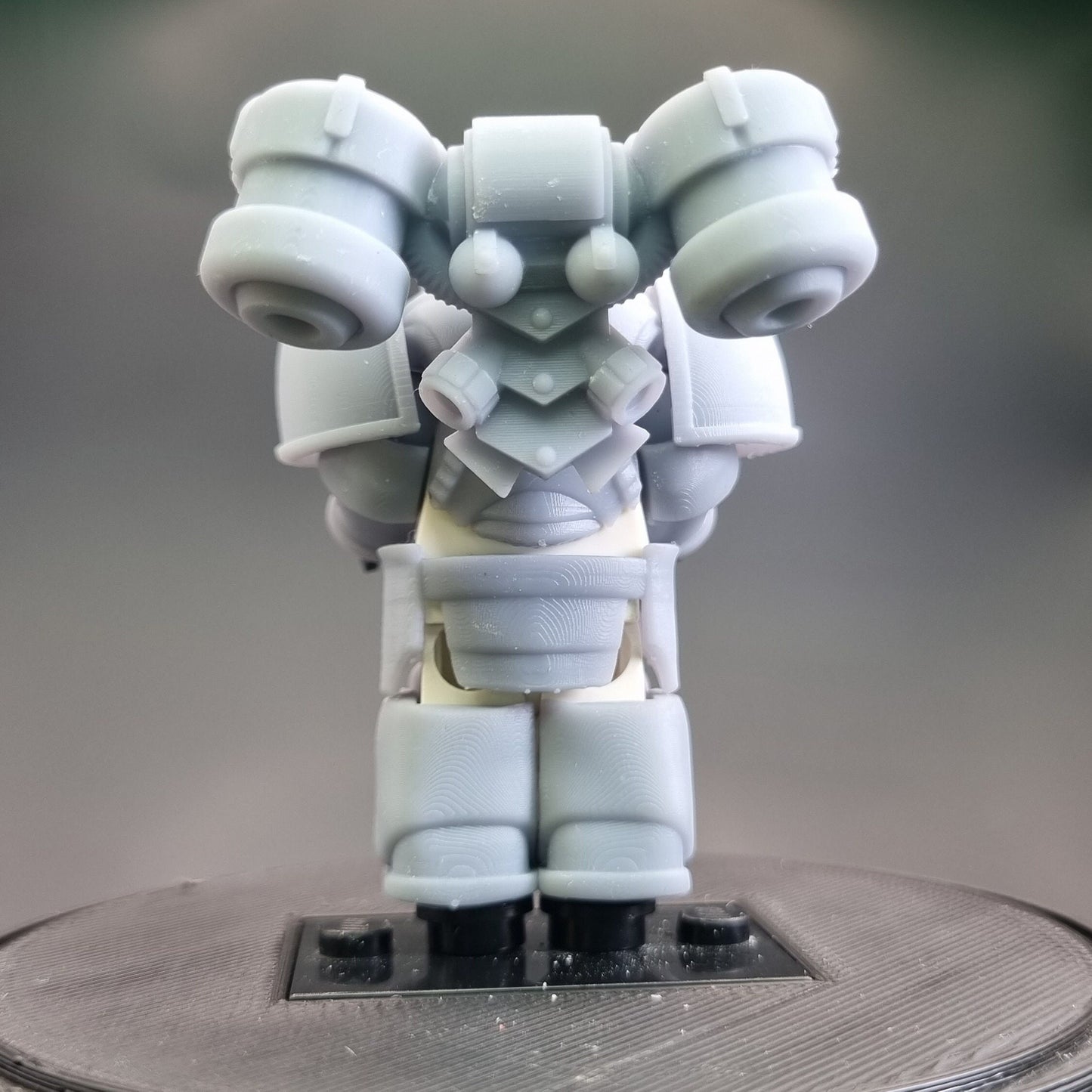 Building toy space warrior backpacks pack!