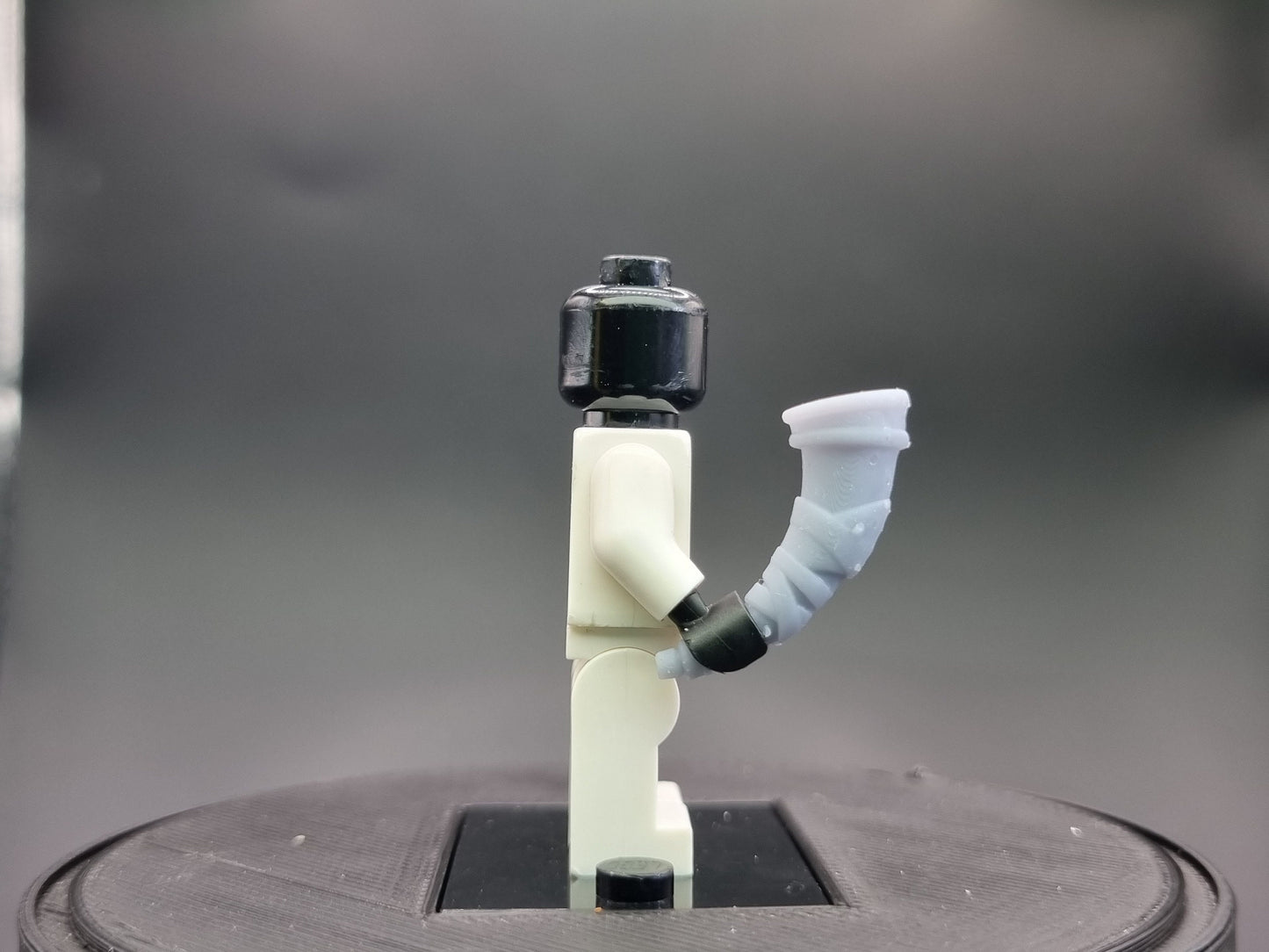 Building toy space warrior horn pack!