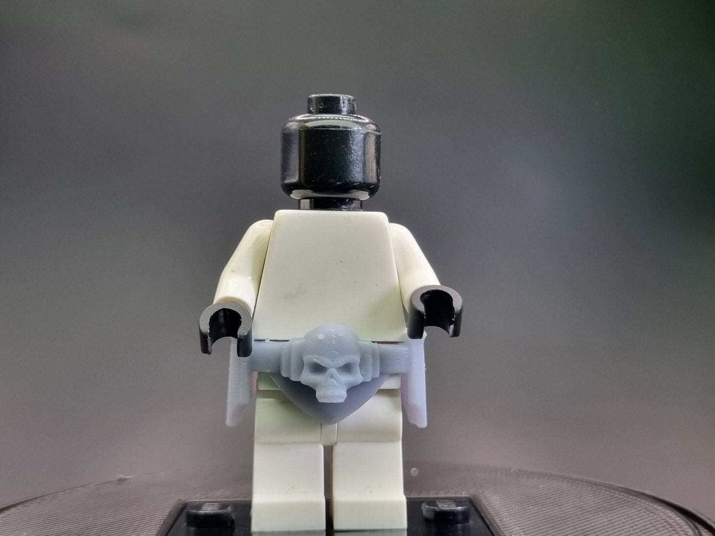 Building toy space warrior belt pack!