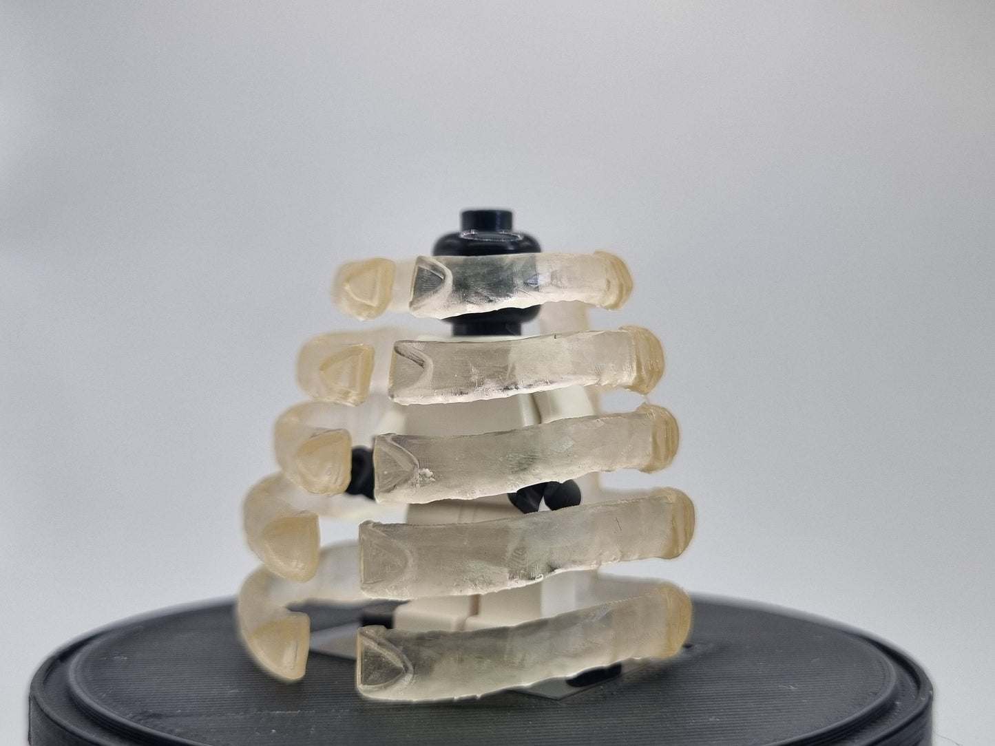 Building toy custom 3D printed ninja ribcage!