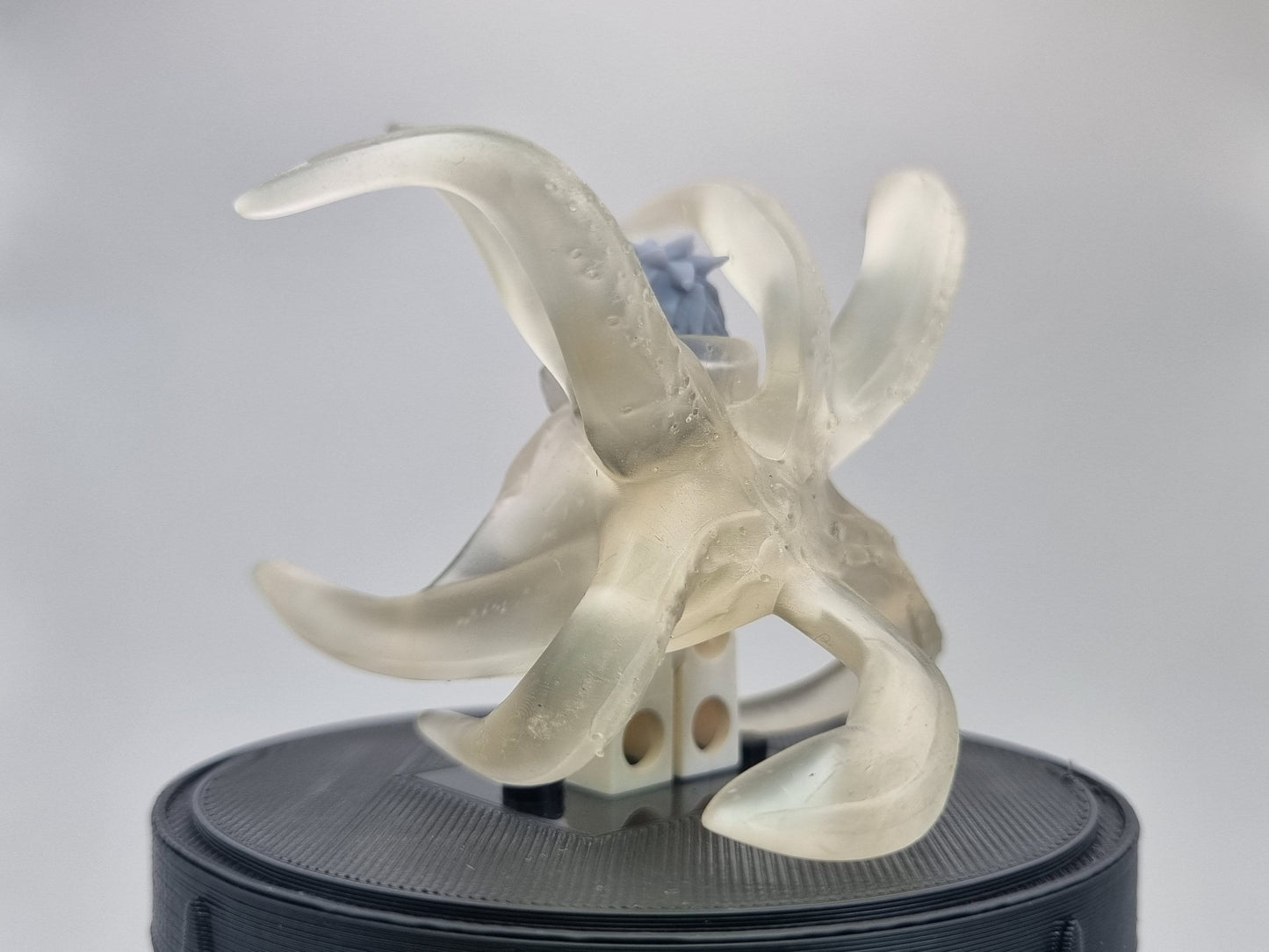 Building toy custom 3D printed transparent tentical mode!