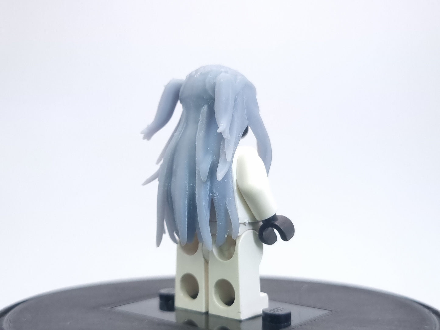 Building toy anime girl hairpiece!