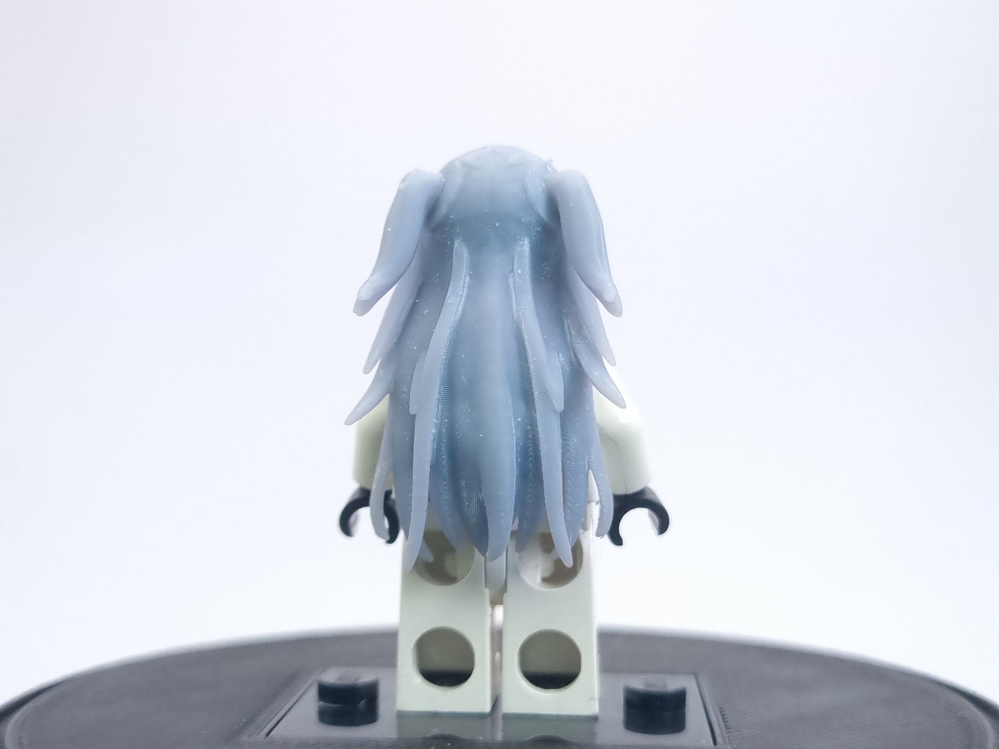 Building toy anime girl hairpiece!