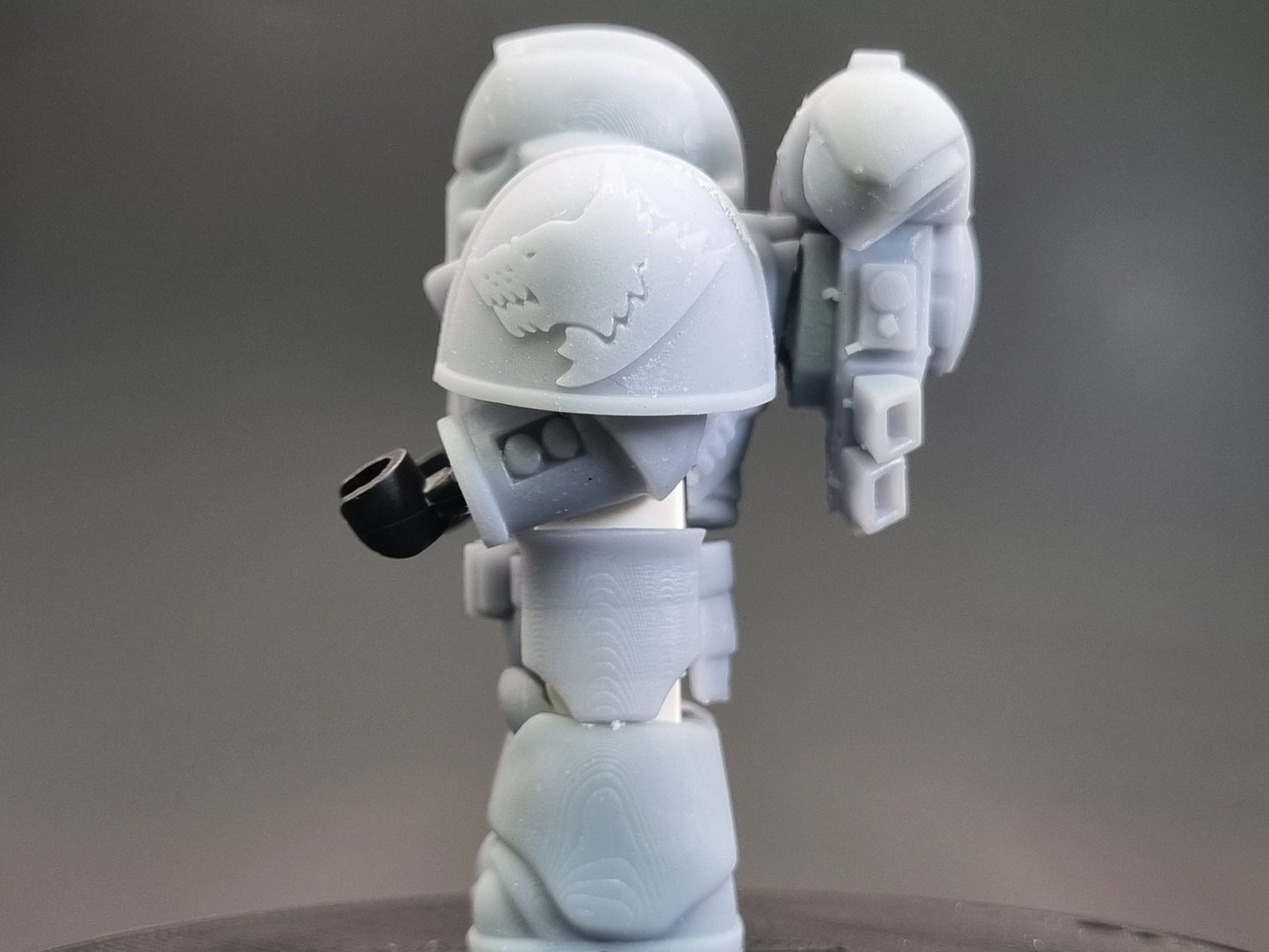 Building toy space warrior wolve faction expension pack of 5!