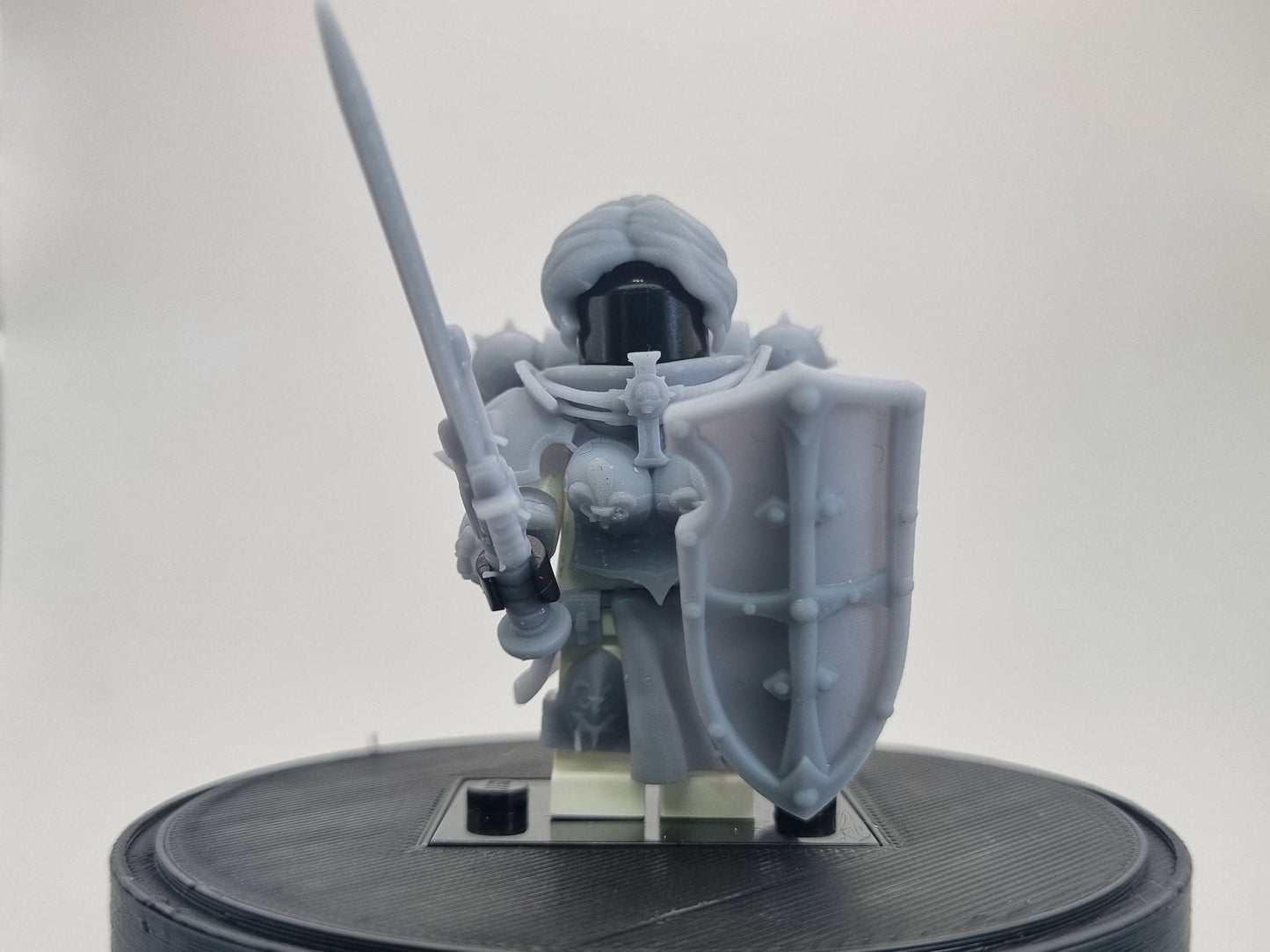 Buidling toy female of battle space warrior!