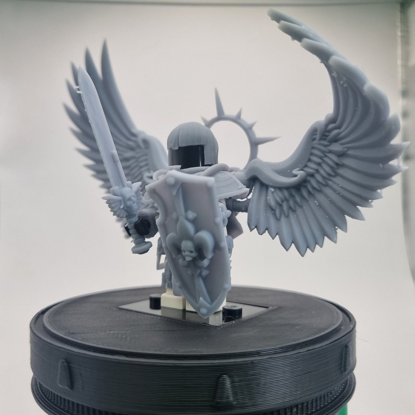 Buidling toy winged angel of battle space female!