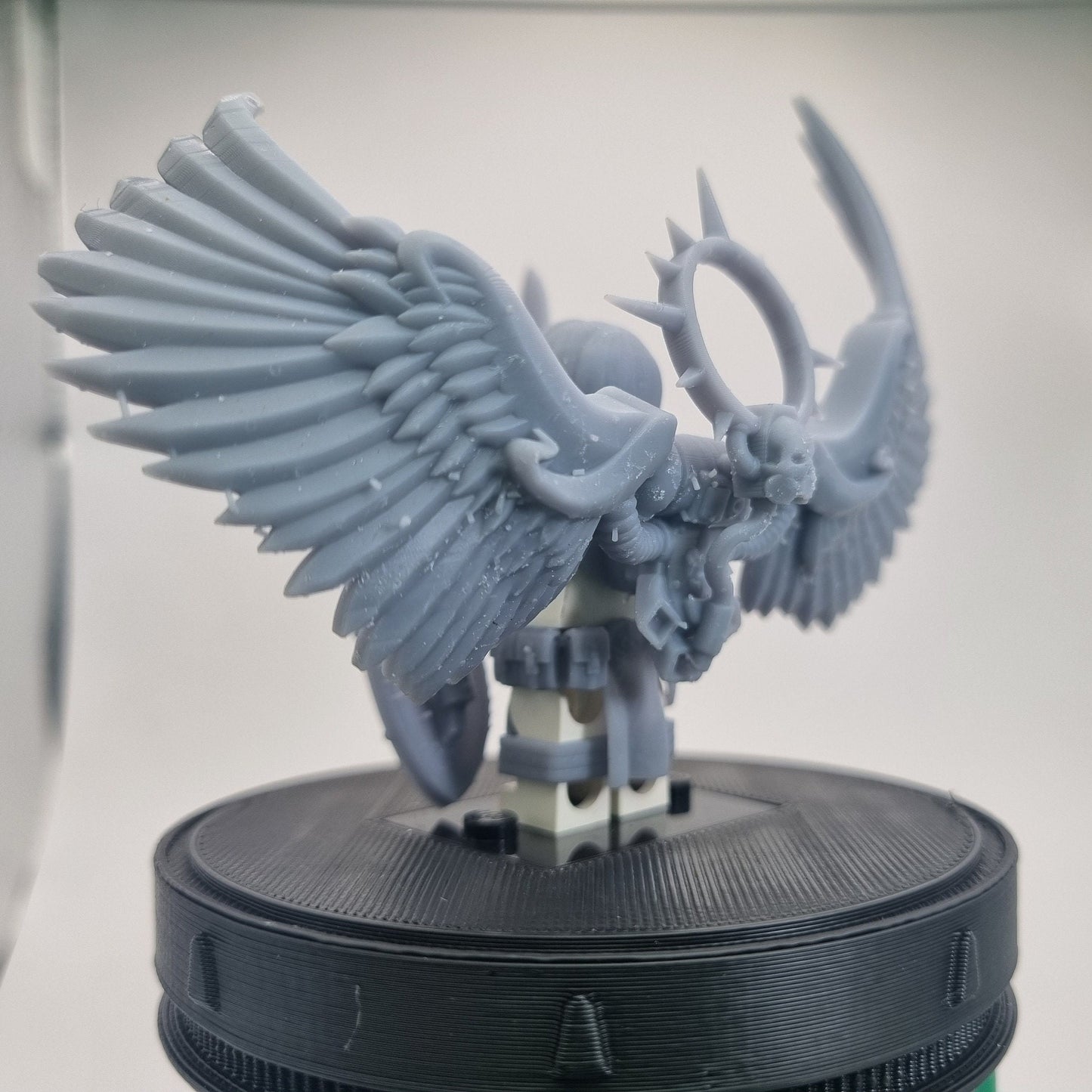 Buidling toy winged angel of battle space female!